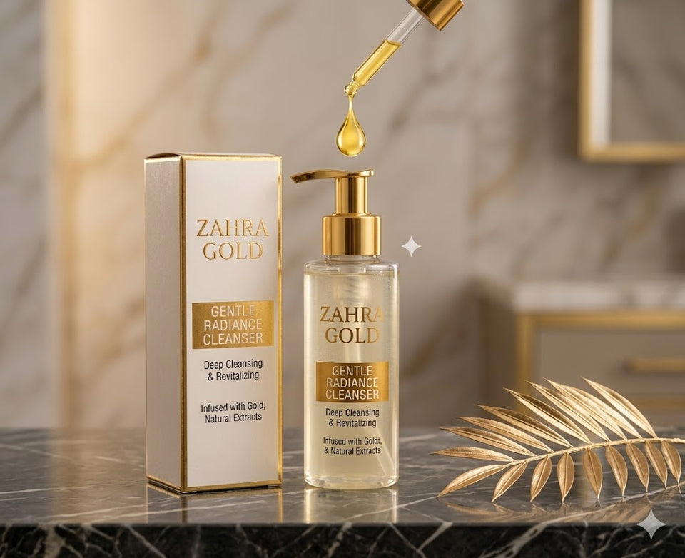 Zahra Gold Brightening Face Cleanser