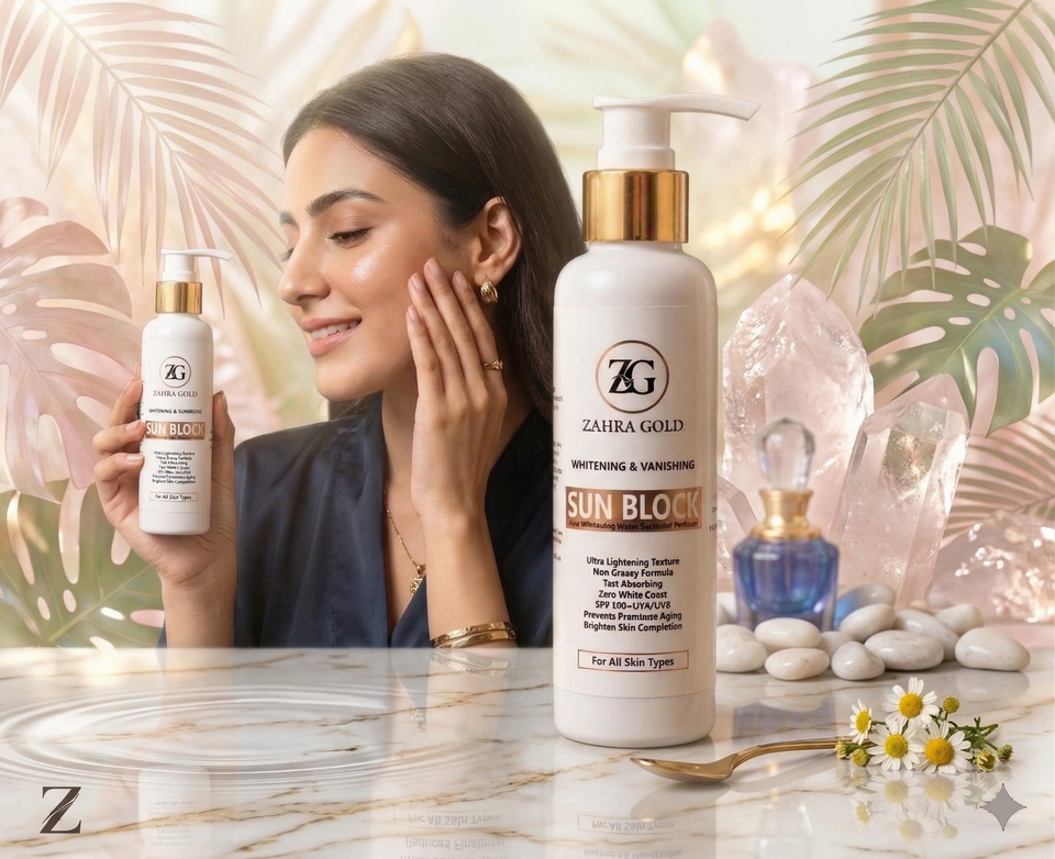 Zahra Gold Sun Block SPF 100