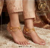 Zahra Gold Premium Anklet