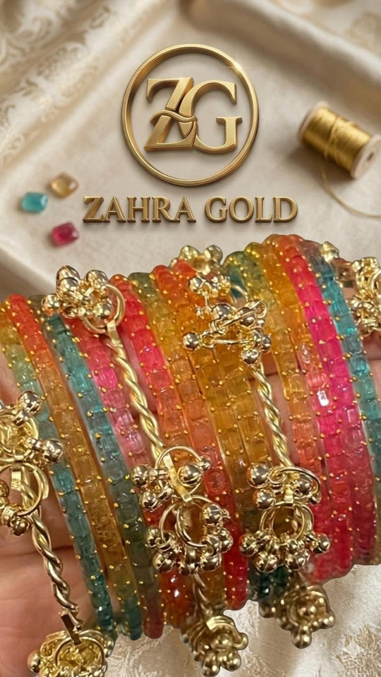 Zahra Gold: Premium Kashmiri Ghungroo Bangles