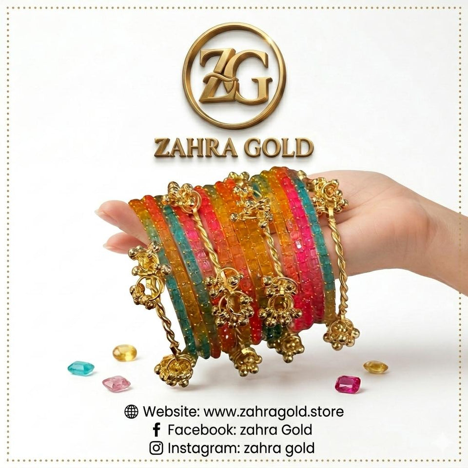 Zahra Gold: Premium Kashmiri Ghungroo Bangles