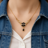 Zircon Pendant-262 (Black)